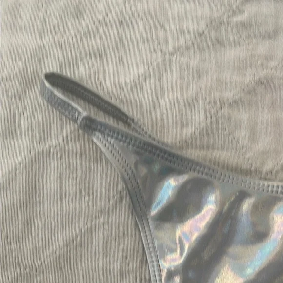 Holographic Silver Bikini Bottom - Picture 5 of 6
